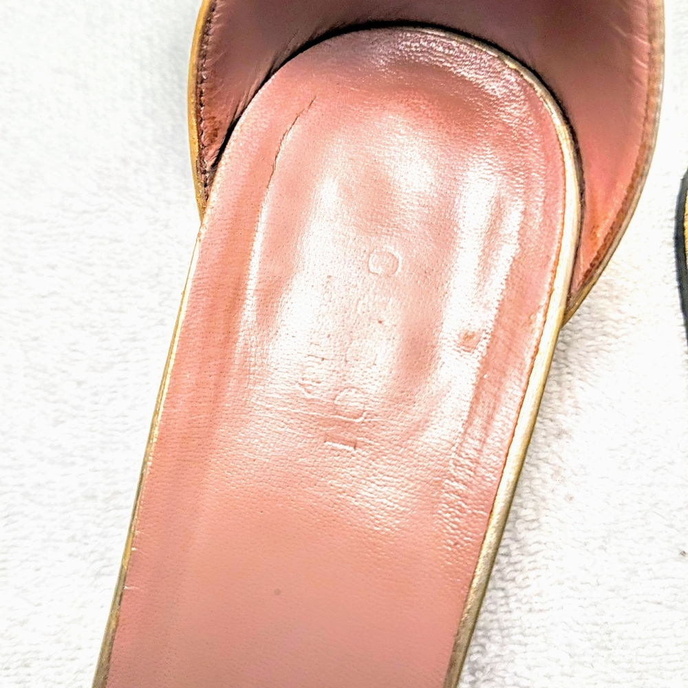 Gucci Gold Sandals - Picture 6 of 7